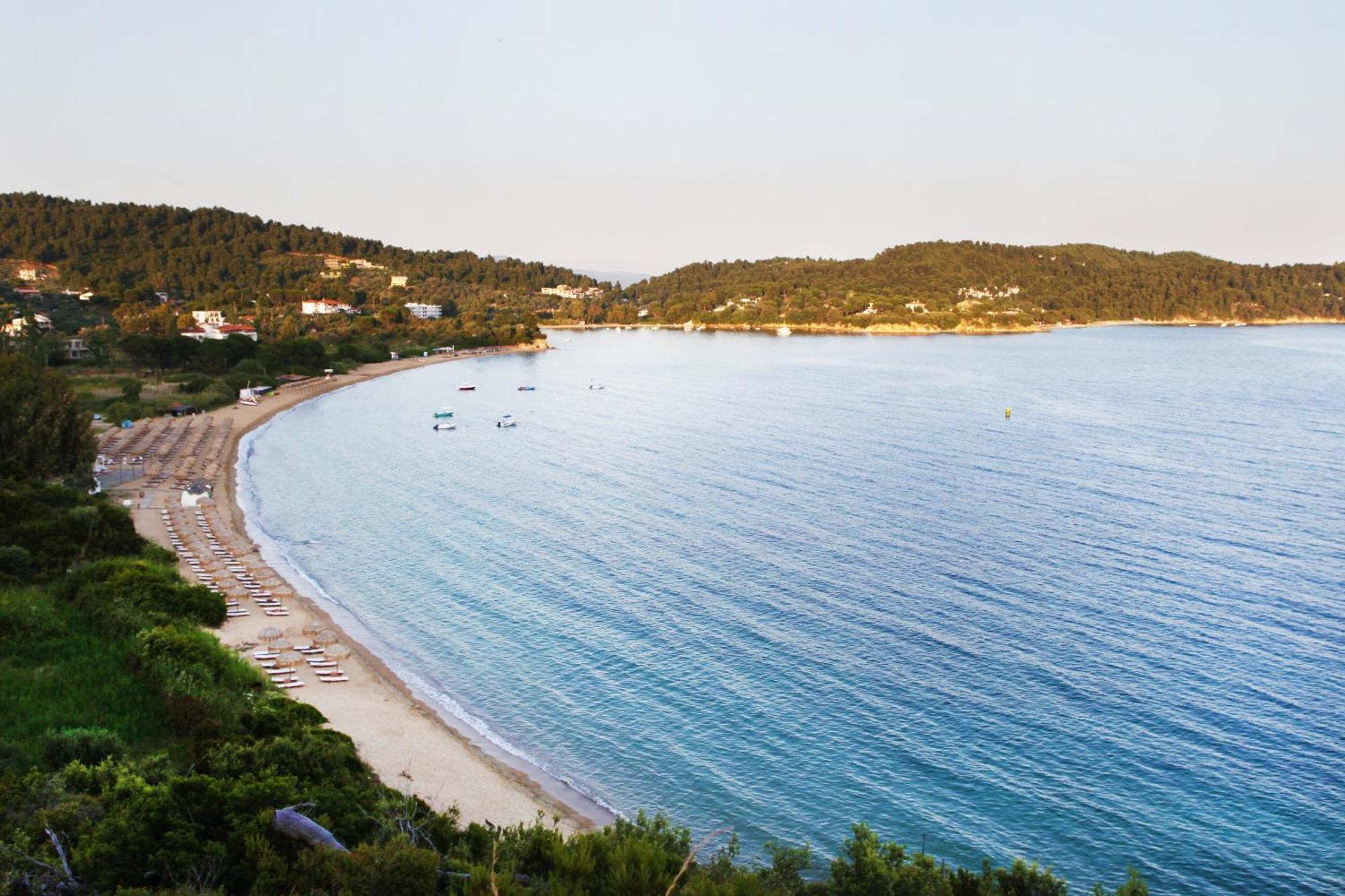 Ostria Aparthotel Agia Paraskevi Exterior foto