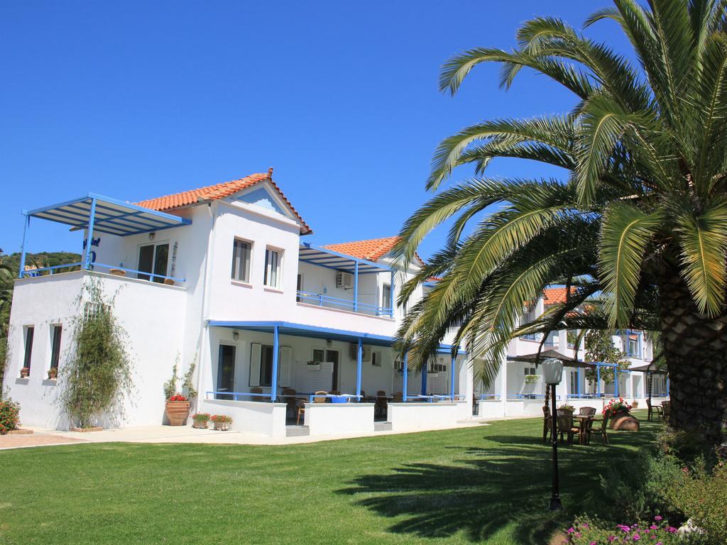 Ostria Aparthotel Agia Paraskevi Exterior foto