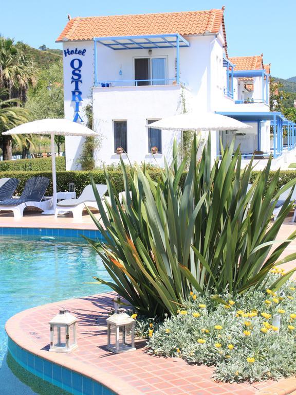 Ostria Aparthotel Agia Paraskevi Exterior foto