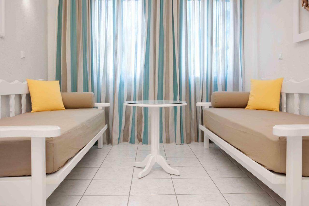 Ostria Aparthotel Agia Paraskevi Exterior foto